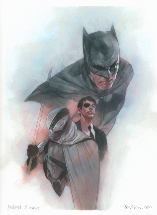 Batman #113 Variant- Panel Gallery - Original Cover Art